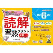 読解習熟プリント　小学６年生　大判サイズ [単行本]
