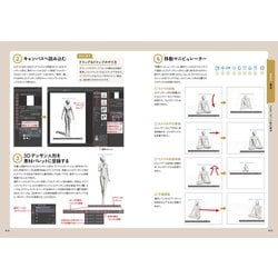 デッサン参考書　大量セット ヨドバシ.com - 3Dデッサン人形ポーズ作画資料集―CLIP STUDIO