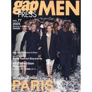2025 S/S gap PRESS MEN vol.77 PARIS [単行本]