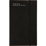 93 リングダイアリー スリム （セパレート） A5変型判 黒 [2025年1月始まり]