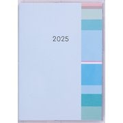 417 ミアクレール コケット 2 マンスリー A6判 日曜始まり ブルー [2025年1月始まり]