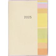 508 ミアクレール 3 マンスリー B6判 日曜始まり イエロー [2025年1月始まり]