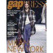 2025 S/S gap PRESS vol.180 NEW YORK / MILAN [単行本]