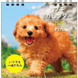【S1】　2025　わん　プチカレンダー(永岡書店のカレンダー) [カレンダー]