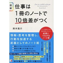 図解 仕事は1冊のノートで10倍差がつく―Just one notebook makes you ten times smarter [単行本]