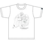 重戦機エルガイム Tシャツ  オルドナ・ポセイダル＆クワサン・オリビー設定画 L [衣類]