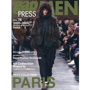 2025-26 A/W gap PRESS MEN vol.78 PARIS [単行本]
