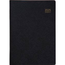 No.914 デスクダイアリー  [黒]高橋書店   ウィークリー [2025年4月始まり]