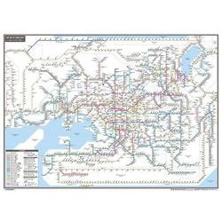 スクリーンマップ 関西鉄道路線図 RAIL MAP OF KANSAI AREA(スクリーンマップ) [全集叢書]