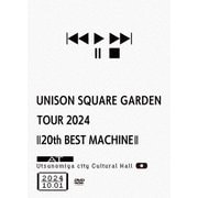 UNISON SQUARE GARDEN TOUR 2024「20th BEST MACHINE」 at Utsunomiya city Cultural Hall 2024.10.01