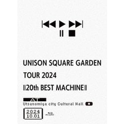 UNISON SQUARE GARDEN／UNISON SQUARE GARDEN TOUR 2024「20th BEST MACHINE」 at Utsunomiya city Cultural Hall 2024.10.01 [Blu-ray Disc]