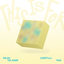 TWICE／THIS IS FOR： TWICE Vol.4 （CONFETTI ver.） 8cm CD [K-POP 輸入盤CD]