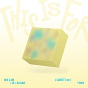 TWICE／THIS IS FOR： TWICE Vol.4 （CONFETTI ver.） 8cm CD [K-POP 輸入盤CD]