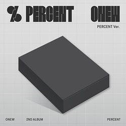 ONEW (SHINee)／PERCENT：ONEW Vol.2 （PERCENT Ver.） ＜完全数量限定生産盤＞ ［NFC］ [ミュージックカード]