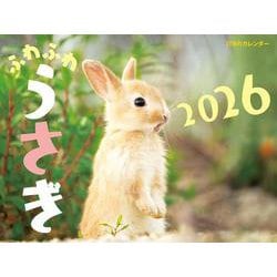 JTBのカレンダー ふわふわうさぎ 2026（壁掛け/月めくり/動物） (カレンダー2026)(カレンダー2026) [カレンダー]