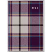 No.387 クレール インデックス 4  月曜始まり   高橋書店 B6判  マンスリー [2026年1月始まり]
