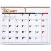 2026年版 1月始まり E135 エコカレンダー卓上（月曜始まり）  高橋書店A6サイズ卓上タイプ [カレンダー]