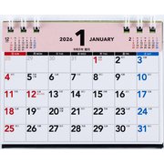 2026年版 1月始まり E172 エコカレンダー卓上  高橋書店A7サイズ卓上タイプ [カレンダー]