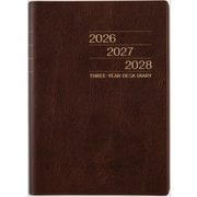 63 3年卓上日誌 ダイアリー 高橋書店 2026年版 茶 [ムックその他]