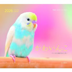 かわいんこ インコと小鳥のカレンダー 2026 [カレンダー]