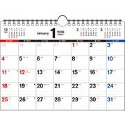 【K24】　2026年　書き込み式シンプル壁掛けカレンダー［B5ヨコ］(永岡書店の壁掛けカレンダー) [単行本]