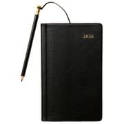 1221 産能手帳（鉛筆付き）（黒）（2026年版1月始まり手帳）<2026年版>（SANNO DIARY） [ムックその他]