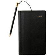1221 産能手帳（鉛筆付き）（黒）（2026年版1月始まり手帳）<2026年版>（SANNO DIARY） [ムックその他]