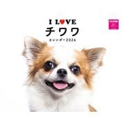 Ｉ　ＬＯＶＥ　チワワカレンダー　２０２６ [カレンダー]