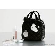 HELLO KITTY × BRILMY 中身が見えて時短がかなう ズボラに優しいコスメポーチ BOOK VELOUR BLACK ver. [ムックその他]
