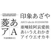 Macintosh対応CIDフォントATM版平成明朝体W3 [ダウンロードソフトウェア Mac専用]
