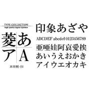 Macintosh対応CIDフォントATM版本明朝-BII [ダウンロードソフトウェア Mac専用]