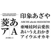 Macintosh対応CIDフォントATM版本明朝-EII [ダウンロードソフトウェア Mac専用]
