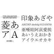 Macintosh対応CIDフォントATM版本明朝-L [ダウンロードソフトウェア Mac専用]