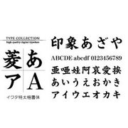 Windows対応TrueTypeイワタ特太楷書体 [ダウンロードソフトウェア Win専用]