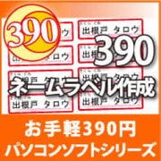 390 ネームラベル作成 [ダウンロードソフトウェア Win専用]