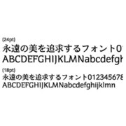 千都フォントライブラリー ケアゲ4 ATM対応フォント(CID) [Macソフト ダウンロード版]