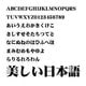 ダイナフォント DFP超極太明朝体 TrueType for Mac [ダウンロードソフトウェア Mac専用]