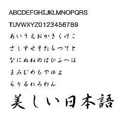 ダイナフォント DFP行書体 TrueType for Win [ダウンロードソフトウェア Win専用]