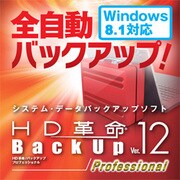 HD革命/BackUp Ver.12s Professional ダウンロード版 [Windowsソフト ダウンロード版]