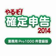 やるぞ!確定申告2014 業務用Pro 1000件登録版  for Mac [ダウンロードソフトウェア Macソフト]
