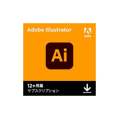 Adobe Illustrator CC　12ヶ月版 [Windows＆Macソフト ダウンロード版]