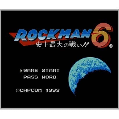 ロックマン6 史上最大の戦い ファミリーコンピュータ 優先配送 3dsソフト Console Virtual バーチャルコンソール ダウンロード版