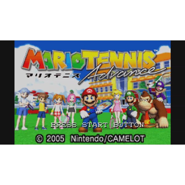 マリオテニスアドバンス ゲームボーイアドバンス Wii Uソフト ダウンロード版 Virtual Console バーチャルコンソール