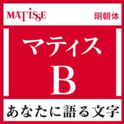 [OpenType] マティス Pro-B for Win [Windowsソフト ダウンロード版]