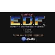 SUPER E.D.F. EARTH DEFENSE FORCE ＜スーパーファミコン＞ [Wii Uソフト ダウンロード版 Virtual Console（バーチャルコンソール）]