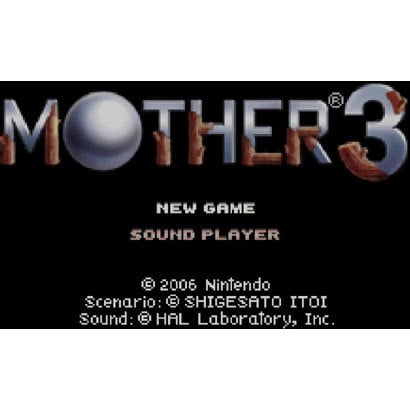 Mother3 ゲームボーイアドバンス Wii Uソフト ダウンロード版 Virtual Console バーチャルコンソール