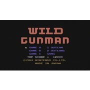 ワイルドガンマン ＜ファミリーコンピュータ＞ [Wii Uソフト ダウンロード版]