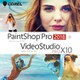 Corel PaintShop Pro 2018 + VideoStudio Pro X10 ダウンロード [Windowsソフト ダウンロード版]