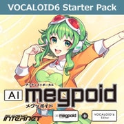 VOCALOID6 Starter Pack AI Megpoid ダウンロード版 [Windows＆Macソフト ダウンロード版]