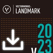 Vectorworks Landmark 2023 スタンドアロン版 ダウンロード版 [Windows＆Macソフト ダウンロード版]